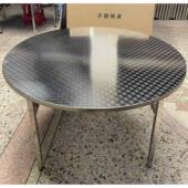 不锈钢连体折叠圆桌不锈钢折叠方桌不锈钢折叠圆桌厨房餐桌操作台