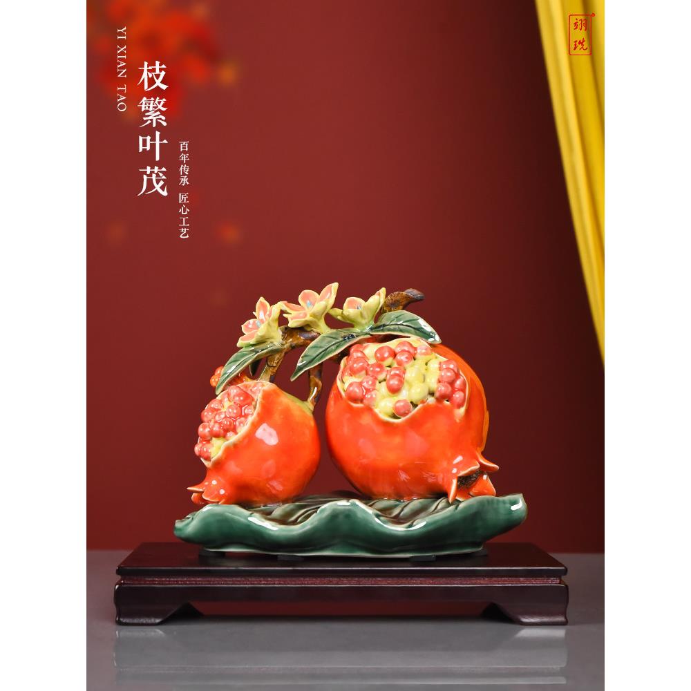 石湾陶艺饰品多子多富早生早育婚庆礼品为新婚夫妇婚庆礼品婚房装