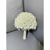 超闪 新娘珍珠手捧花～