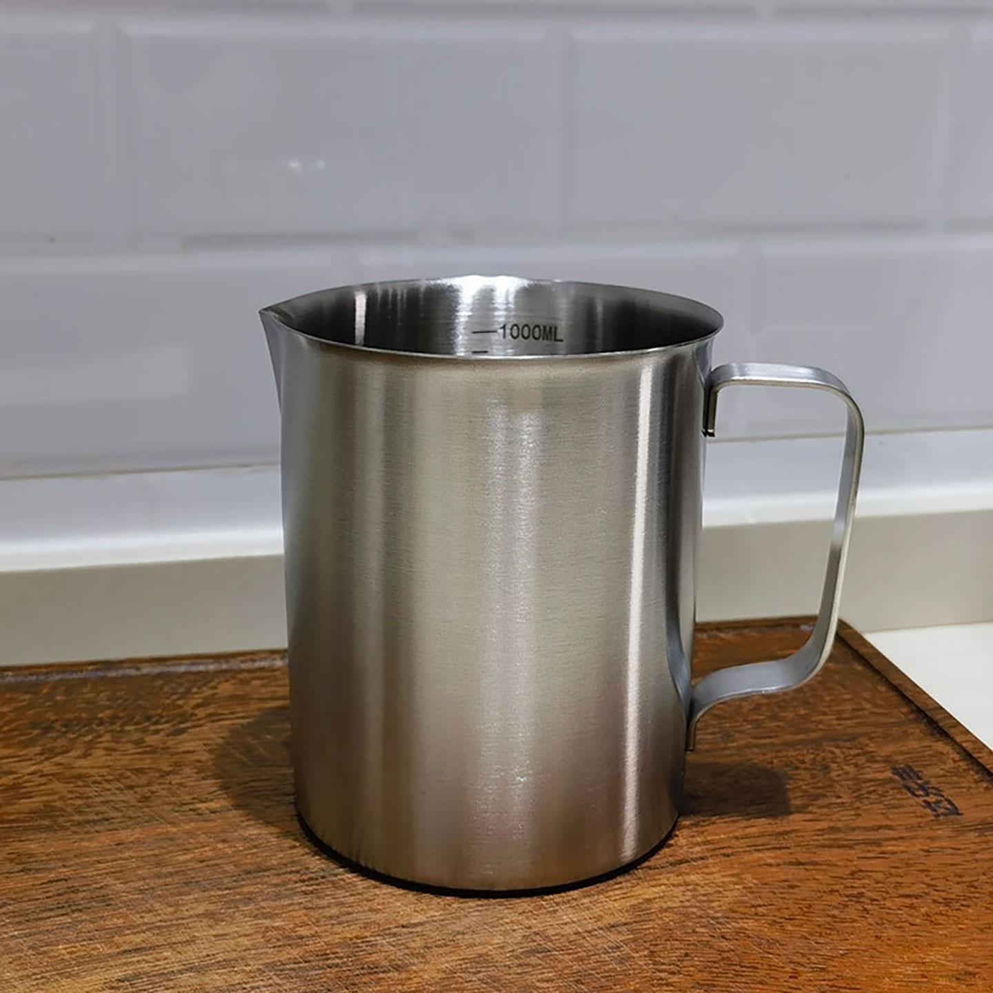 18/10不锈钢量杯大容量厨房打蛋牛奶烘焙装水奶茶店计量杯1000ml