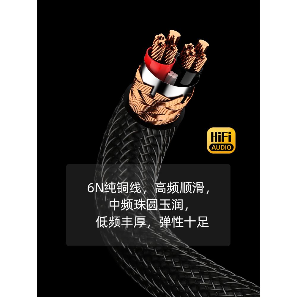 6.5mm大三芯Trs平衡Xlr公母仪表麦克风混音电缆