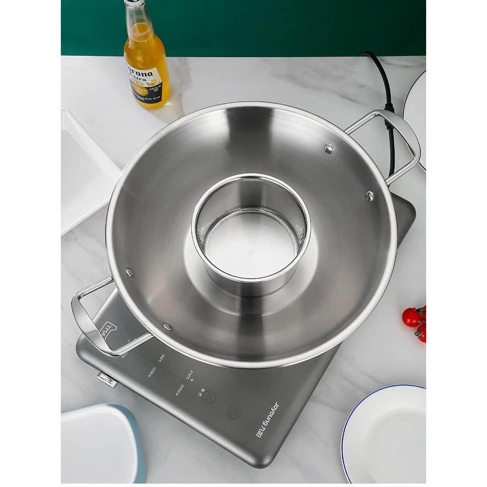 特厚不锈钢火锅盆商用平底火锅双耳鸳鸯锅电磁炉燃气通用圆底火锅,厨房/烹饪用具,火锅,淘宝优惠券,粉丝福利购,淘宝优惠卷