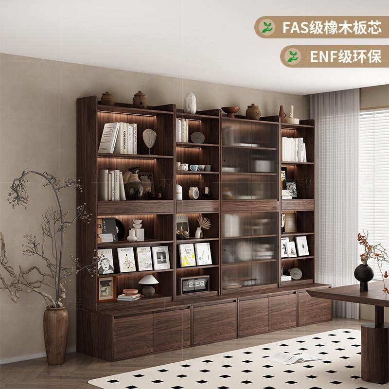 中古风满墙书柜去客厅化一体整墙法式复古收纳柜展示柜实木书柜,住宅家具,组合书柜,淘宝优惠券,粉丝福利购,淘宝优惠卷