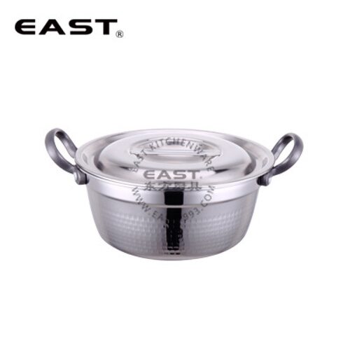 三层钢锤印调理锅【EAST东方厨具】