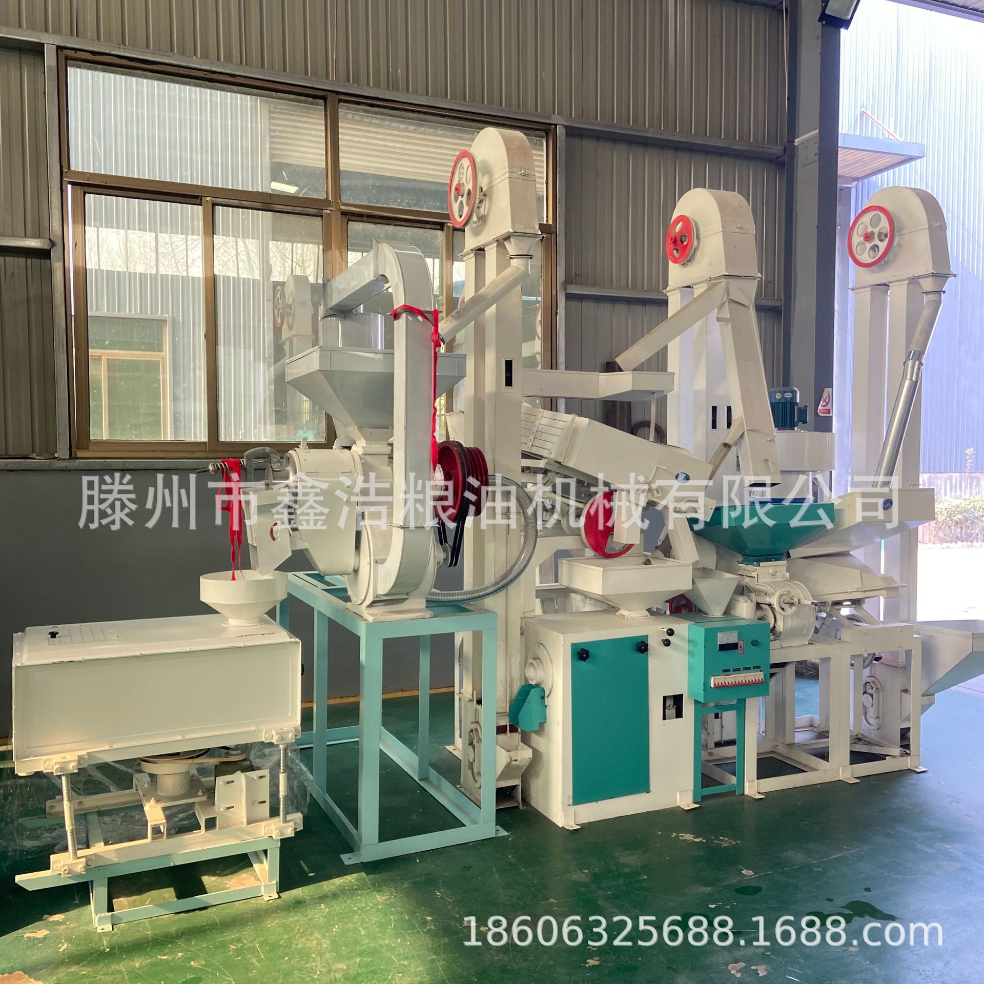 15吨组合大米碾米机 全自动稻谷打米机脱壳抛光机