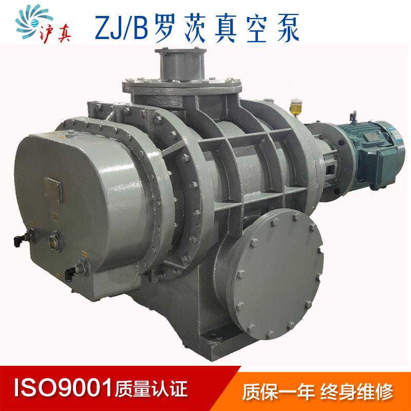 上海沪真ZJ罗茨真空泵工业用防爆耐腐增压多级真空机组不锈钢风冷