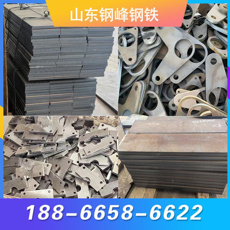 NM400/450/500耐磨钢板Mn13高锰钢板65锰钢板激光切割定制加工