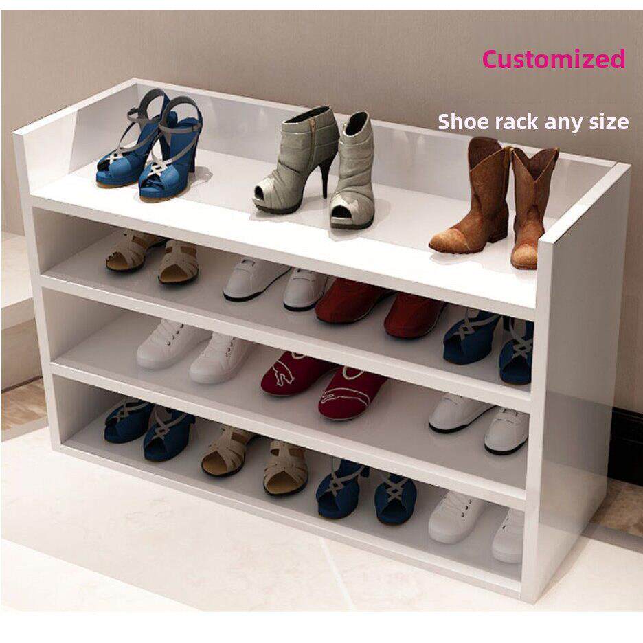 定制室内组装简易鞋架实木防尘简约现代多层鞋柜客厅置物架可定做