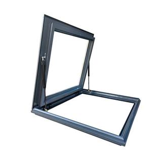 铝合金天窗平顶斜屋顶阁楼通风采光井温室平移电动手动天窗