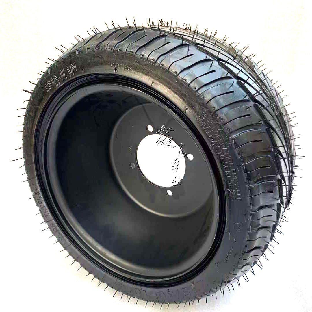 改装四轮电动摩托 托卡丁车沙滩车配件235/30-10寸扁平轮胎真空轮