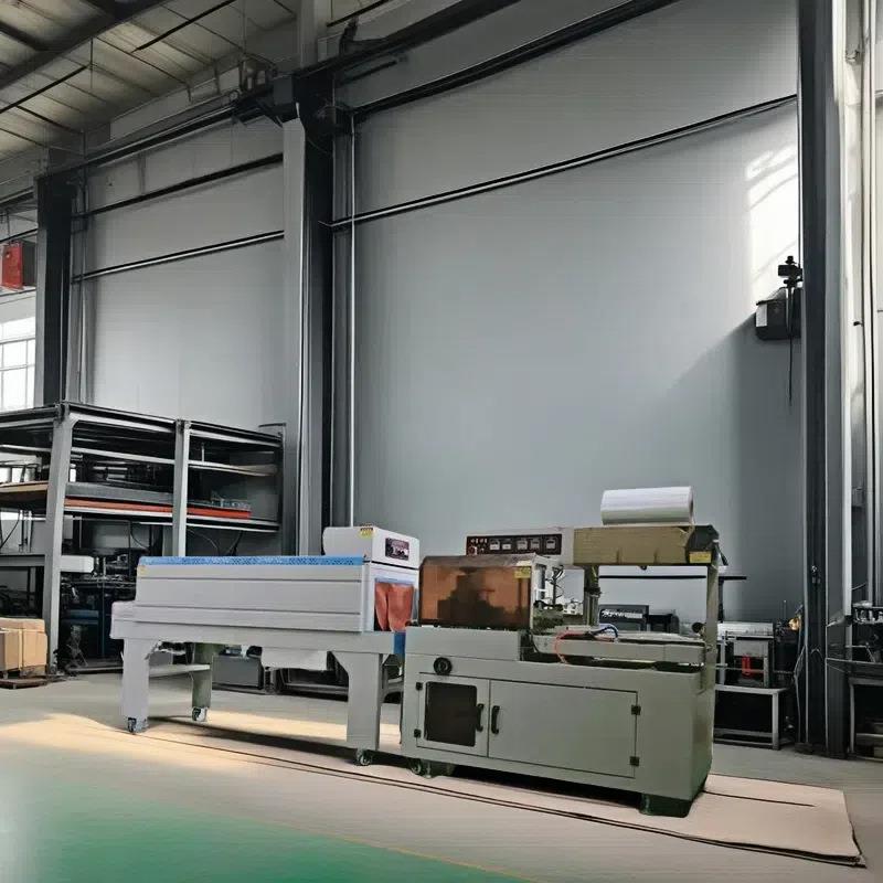 全自动L型封切收缩机自动套膜机洗脸巾热收缩包装机礼盒塑料覆膜