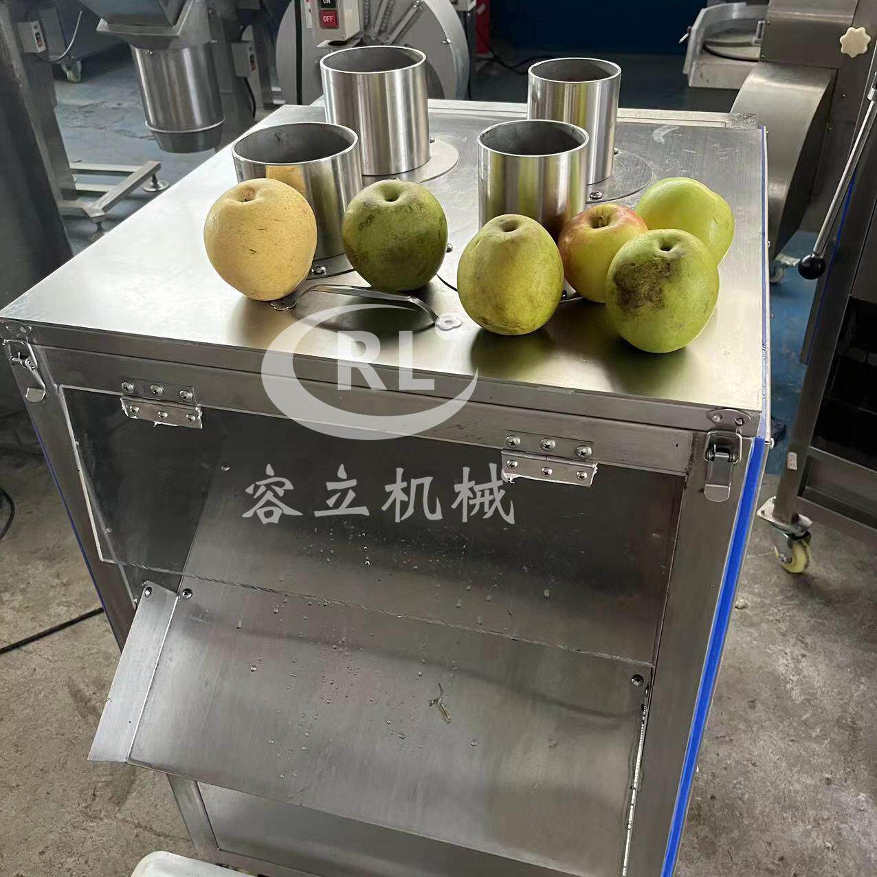 商用香梨切片机下压式苹果木薯切片机器全自动香瓜切片机