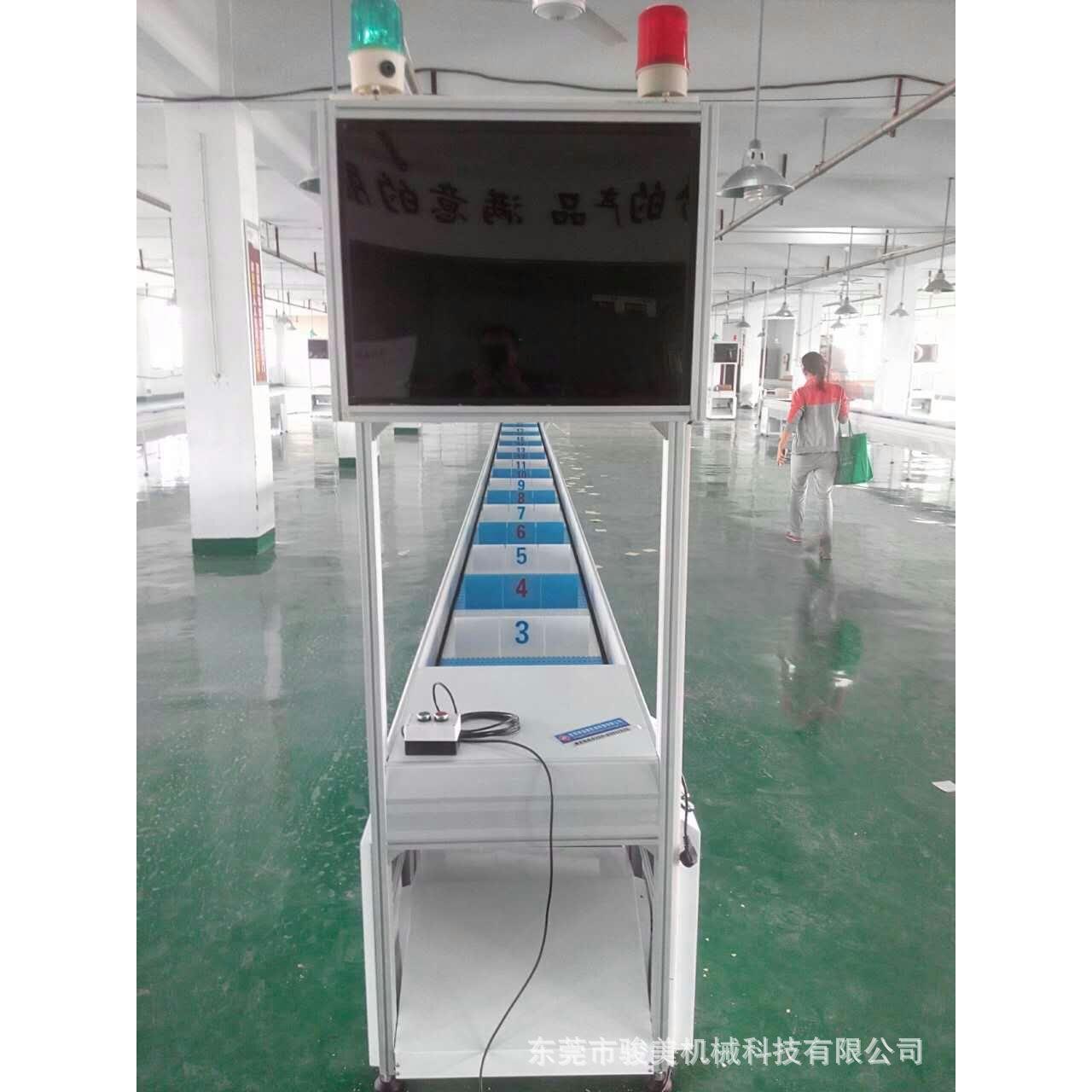 促销服装流水线件流制衣利器智能制衣机器服装履带智能节拍流水