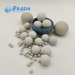 萍乡倍晟惰性瓷球,氧化铝含量17-22%，催化剂支撑剂载体