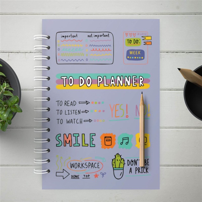 Simplbified planner study plan book time management Students