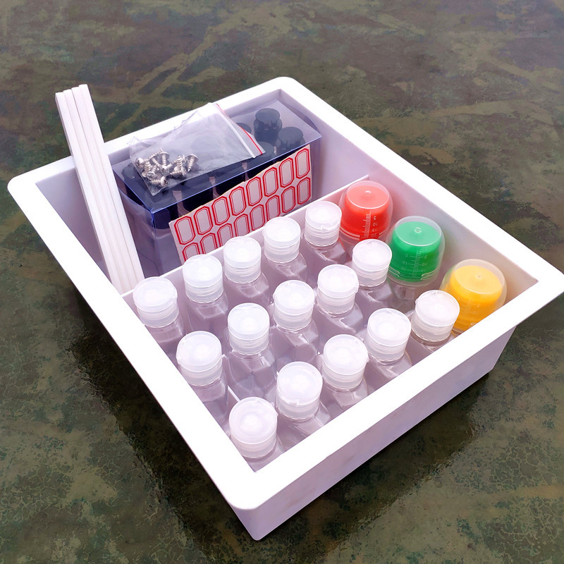 钓鱼箱香精小药分装瓶小药瓶钓箱内盒工具盒钓箱小药盒配件储物盒