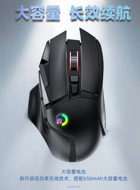哥诺官方旗舰店电竞G502无线双模静音鼠标RGB网吧吃鸡LOL宏驱动CS