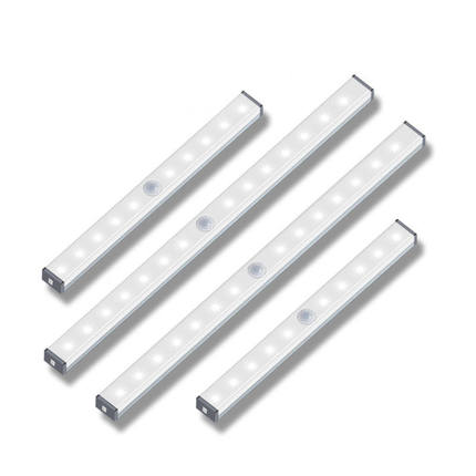 智能人体感应灯橱柜灯LED磁吸衣柜灯USB照明灯应急灯管智能感应