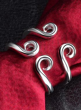 紧箍咒戒指情侣对戒爱你一万年开口指环异地恋情人节时尚复古