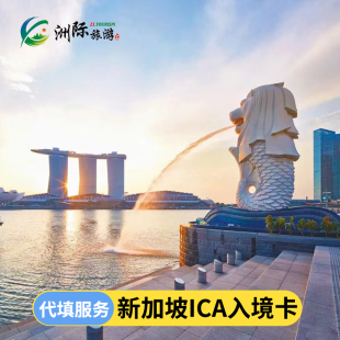 新加坡入境卡代填 SG电子入境卡ARRIVALCARD电子代填卡30分钟加急