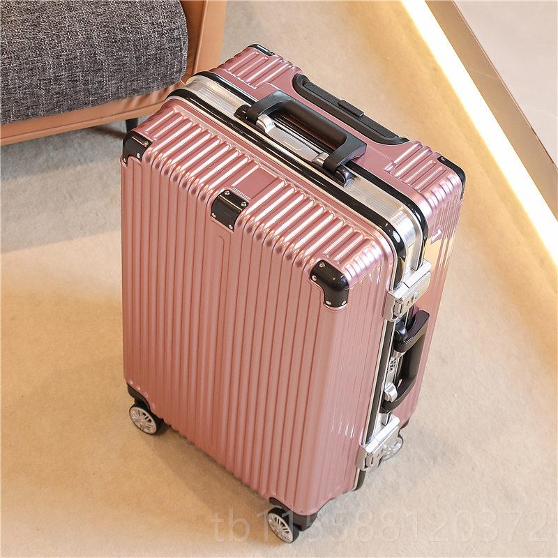正品铝框拉杆箱24寸旅行行李箱万0向轮箱2箱女男学生26寸密码皮硬