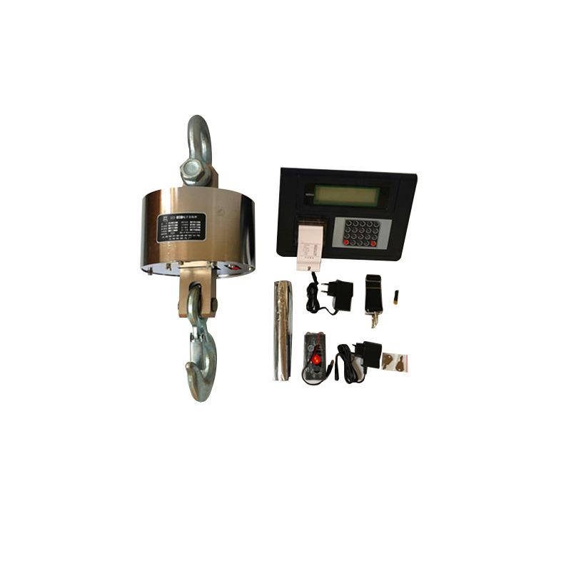 无线带打印30吨电子吊钩秤配小推车OCS-30t-P起吊机钩子磅秤