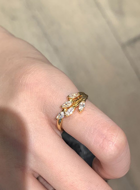 黄金色麦穗橄榄花小众高级