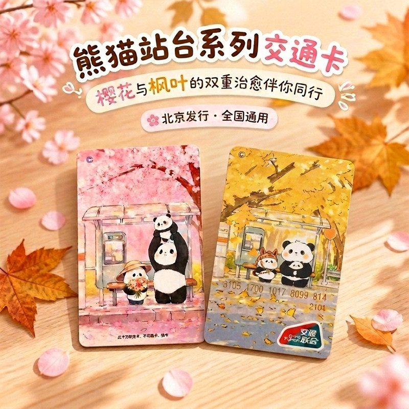 北京一卡通全国通用交通卡图片