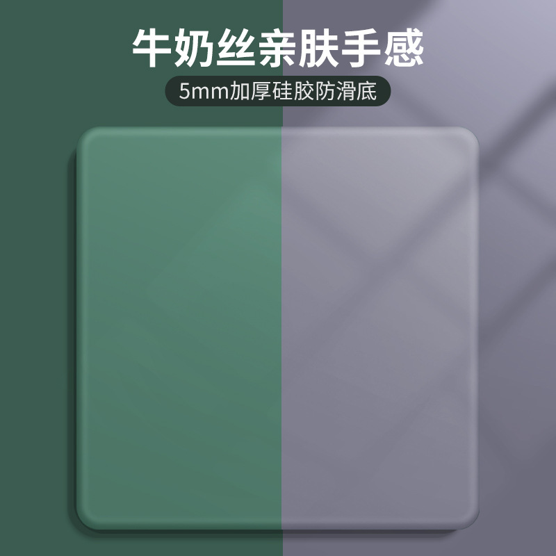 新款加厚硅胶办公桌渐变鼠标垫男女生个性防滑护腕鼠标垫子