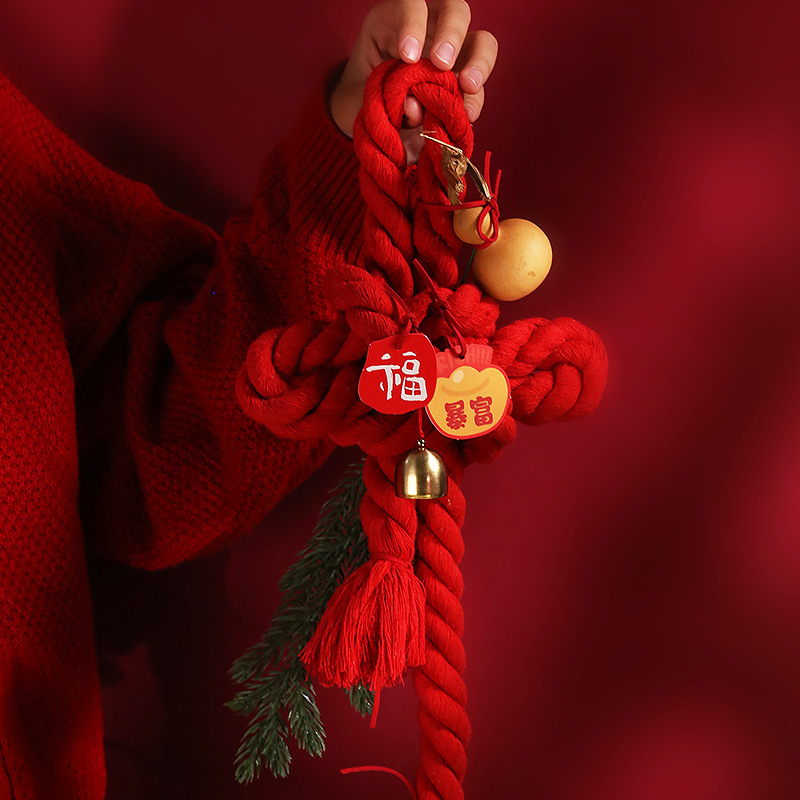 2024龙年挂件中国结挂饰春节福字搬新家客厅万字结乔年新年装饰