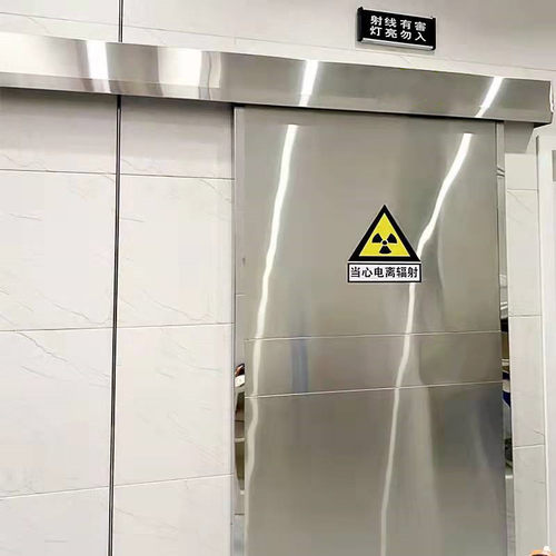 X光DR平移单开防护门 电动推拉射线防护铅门平移隔音铅门