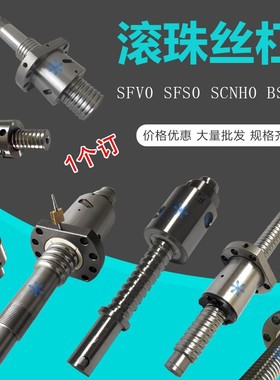 SFV0 SFS0 SCNH0 BSHR0 1205 1605 1610 2005 2505滚珠丝杆丝杠