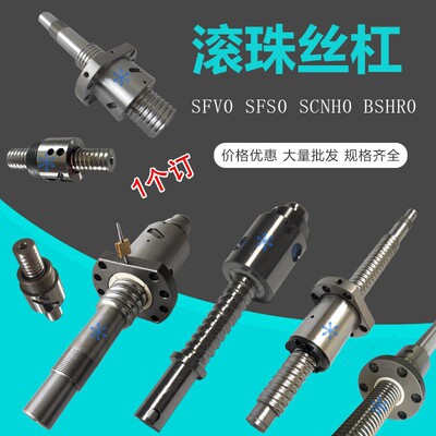 SFV0 SFS0 SCNH0 BSHR0 1205 1605 1610 2005 2505滚珠丝杆丝杠