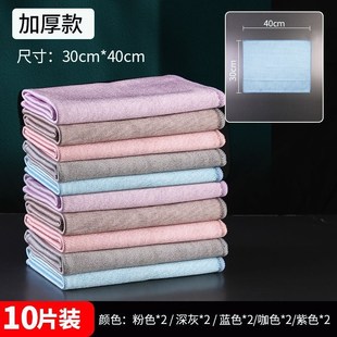 微纖維擦玻璃抹布廚房吸水鏡面清潔巾無水K印酒杯布家居百潔布