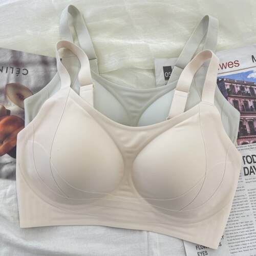 古妃新款反重力提拉上托无痕内衣女运动无钢圈大胸聚拢防下垂文胸
