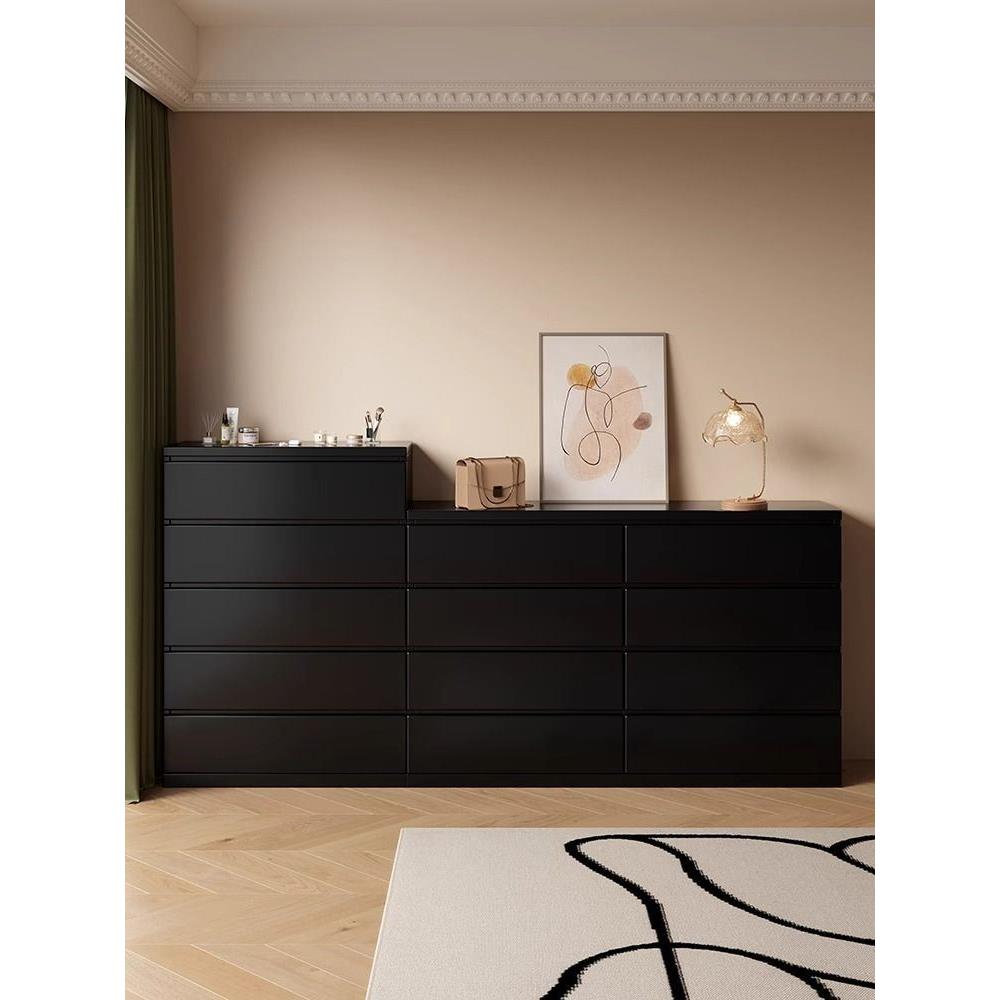 苏岩家具卧室五斗柜实木收纳柜五斗柜床头柜客厅抽屉柜壁柜收纳柜