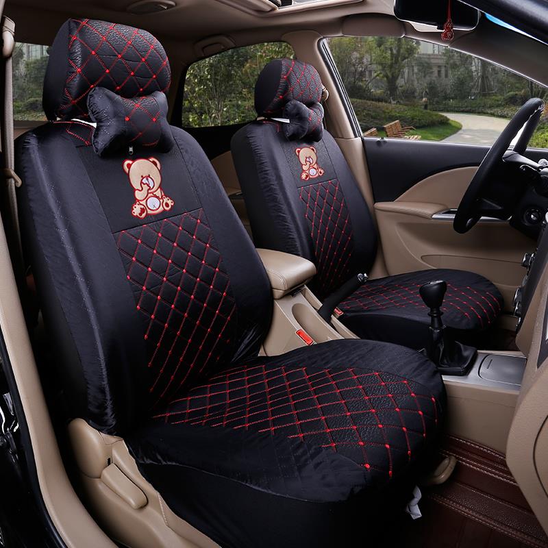 全新红日S1Pro红豆U8电动四轮车全季全包式座椅内垫织物座套