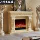 奶油风别墅家用客厅仿真火焰电取暖 饰柜美式 1.5米欧式 实木壁炉装