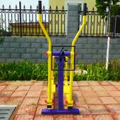 钢管平步机小区单人运动健身器材户外健身路径