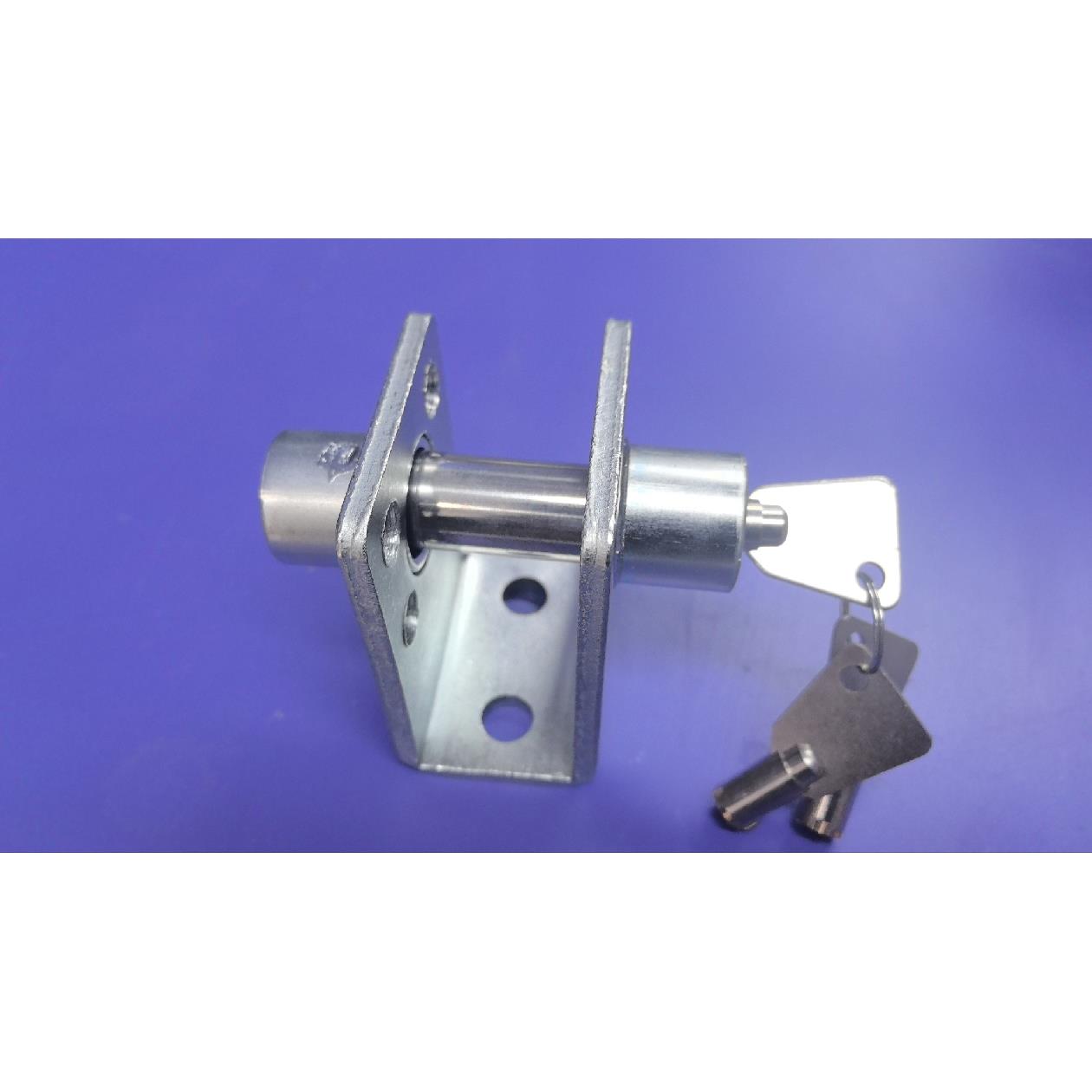 卷拉门锁卷帘门防盗锁 店铺卷门穿心锁 卷闸门防撬锁地锁圆筒钥匙