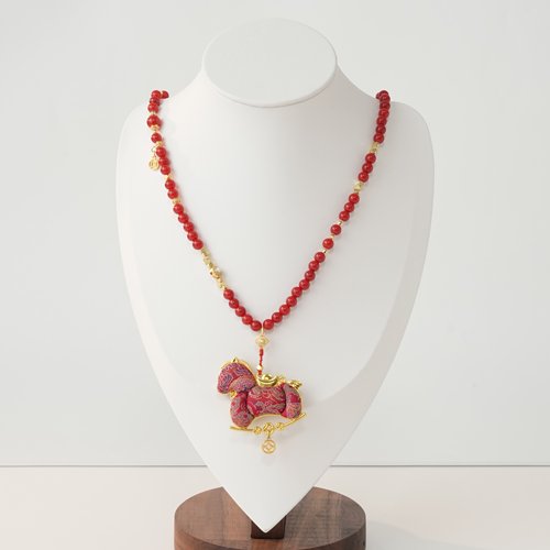 西子/【马上有钱】马年本命送礼吊坠项链/SSKX0014