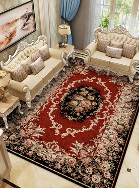 中式入户地毯新中式进门地垫家用厨房客厅沙发茶几卧室毯定制尺寸