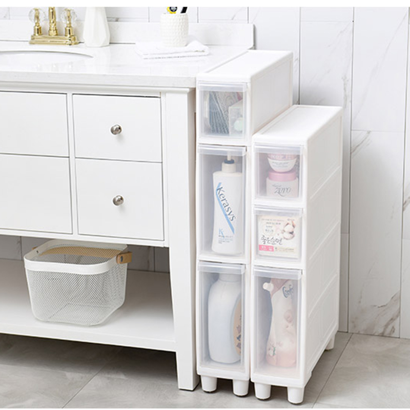 14CM夹缝置物架整理架厨房用品收纳架落地多层杂物架冰箱缝隙窄柜