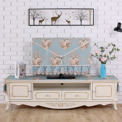 液晶曲面电视机罩子套55英寸防尘罩21寸至65寸壁挂挂式电视布盖布