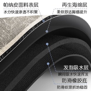 家用硅藻泥浴室地垫卫生间门口踩脚垫吸水防滑进门脚踏垫 2024新款