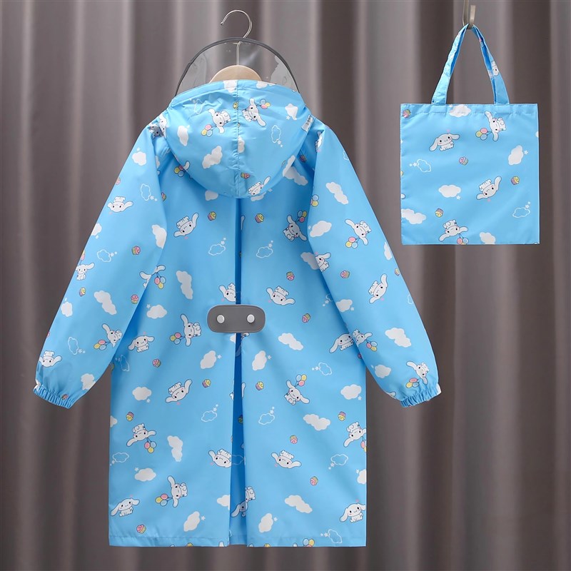 2024新款玉桂狗儿童雨衣男女童宝宝幼儿小学生防暴雨轻薄防水雨披