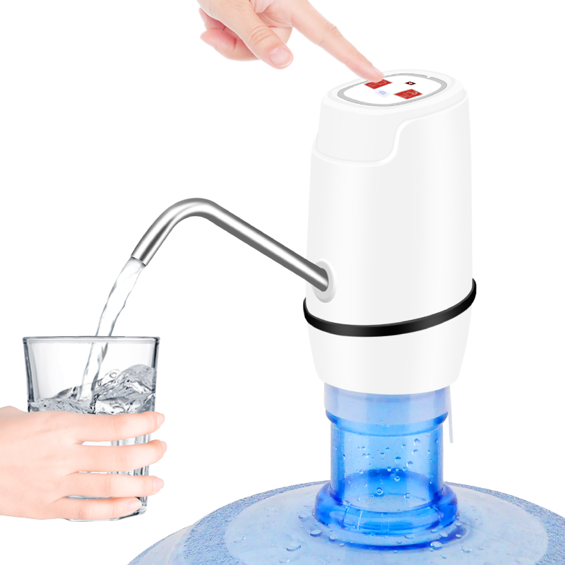 桶装水抽水器纯净水桶压水器电动家用小型饮水机自动上水泵出水器