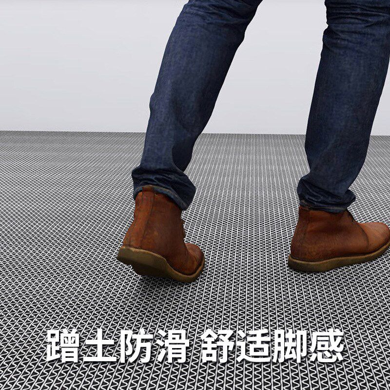 防滑垫厨房卫生间可裁剪地垫浴室户外商用塑料pvc镂空防水垫地毯