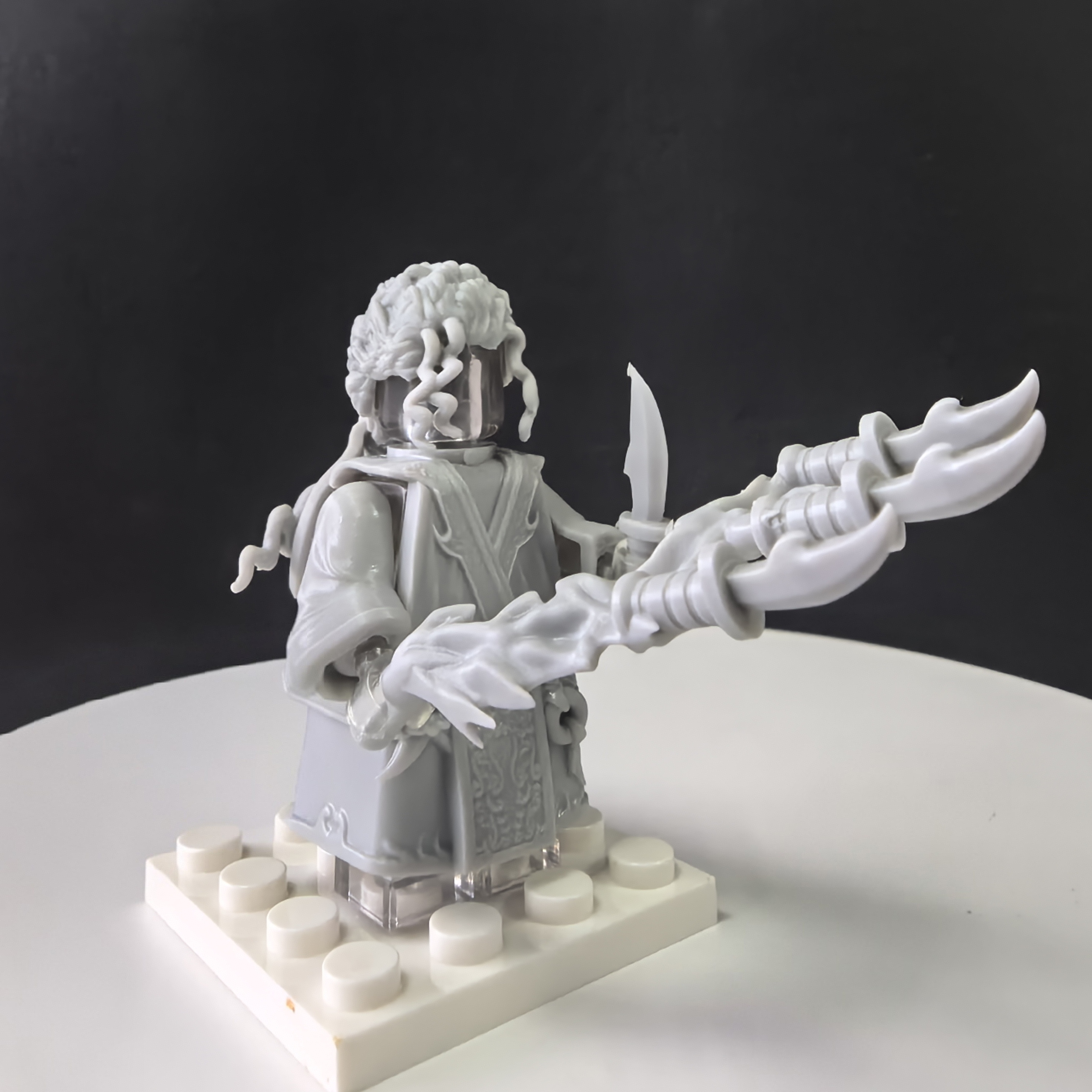 小李飞刀李寻欢|光固化打印的第三方小人仔穿戴白模