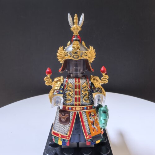 万历皇帝涂装版/3D打印的第三方小人仔穿戴模型手工涂装磁吸配件